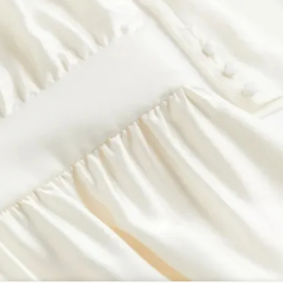 NWT H&M Filtted Satin Dress Size M - Picture 5 of 17